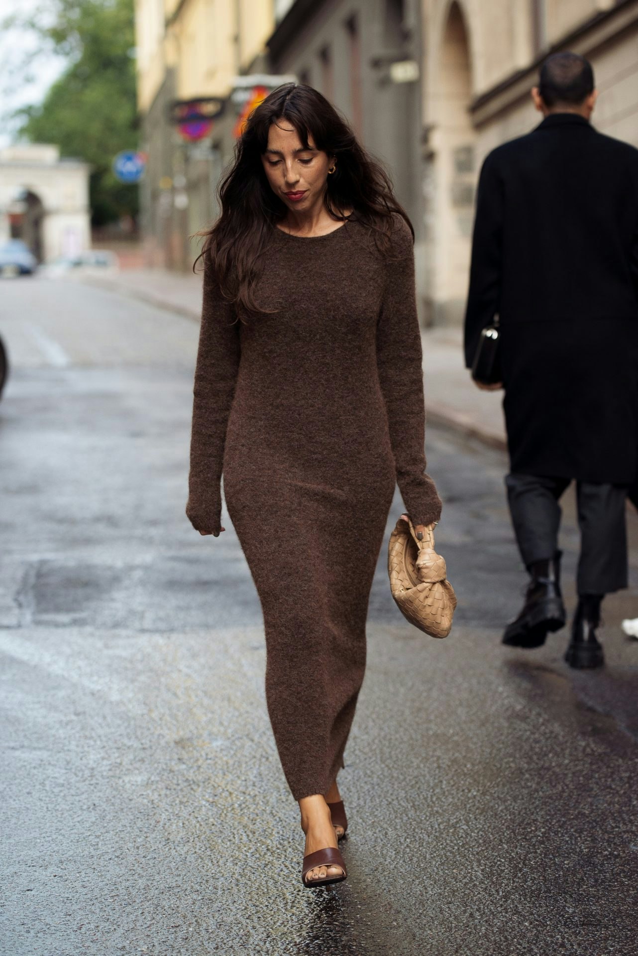 cosy knitted midi and maxi dresses to ...